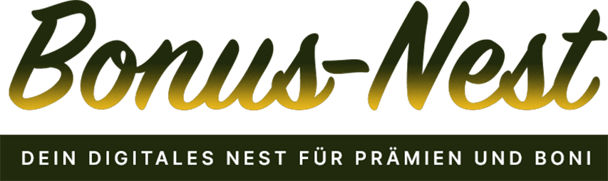 Bonus-Nest Schriftzug